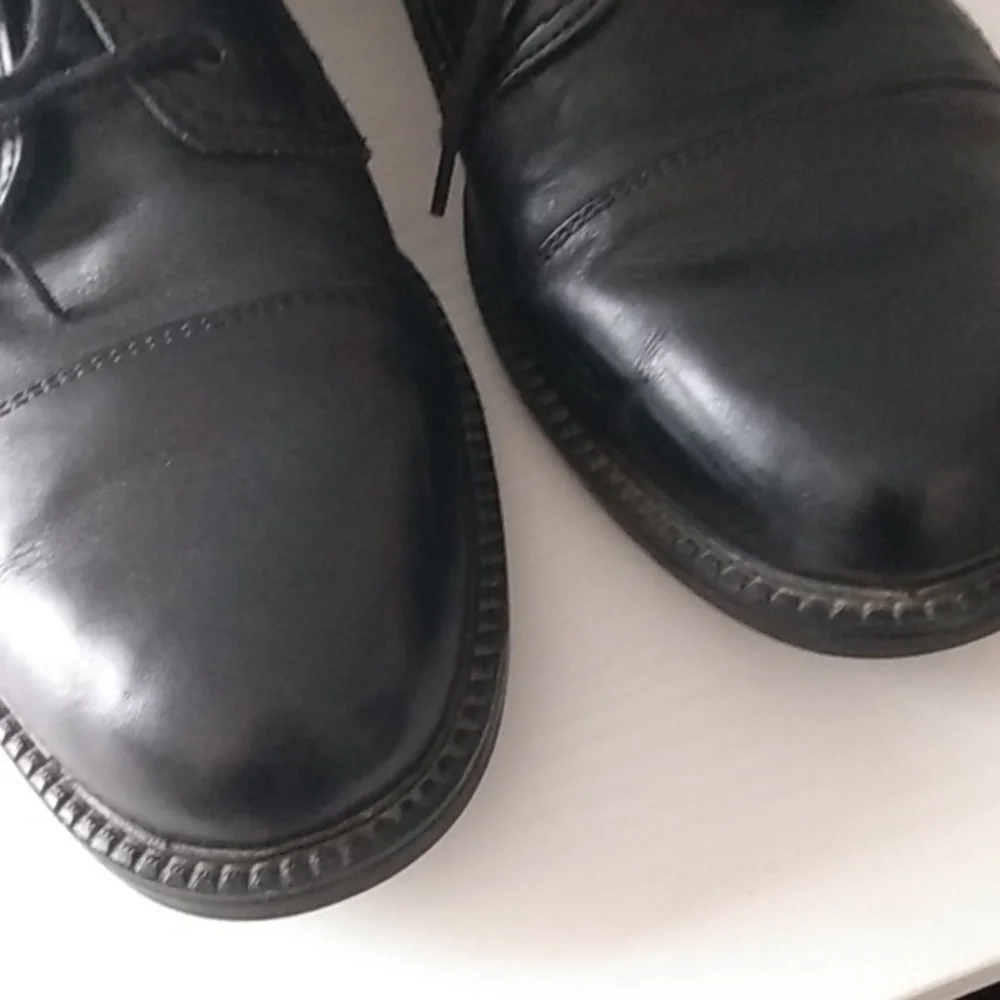 Dockers Gordon Men’s Black Leather Oxford Dress‎ Shoes Size 13